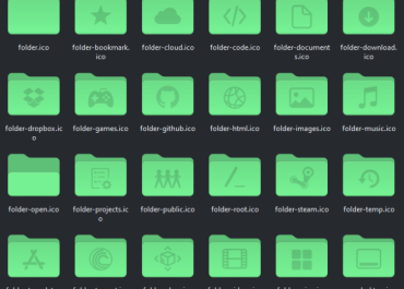 Colloid Green Dracula IconPack 7TSP