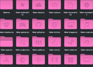 Colloid Pink Dracula IconPack 7TSP