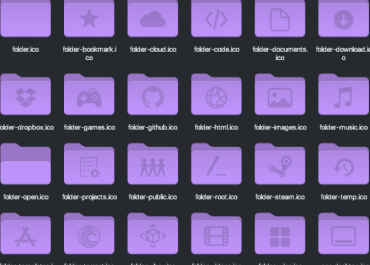 Colloid Purple Dracula IconPack 7TSP