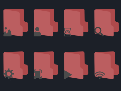 Laferte Matte Matrix IconPack 7TSP